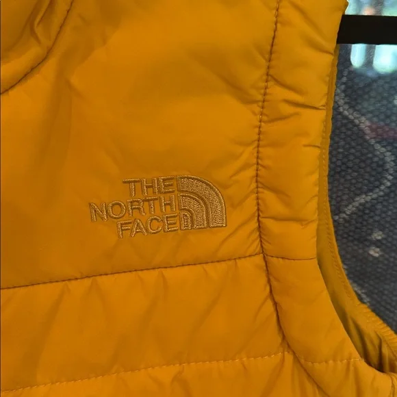The North Face Gold Quilted Vest - Picture 2 of 4